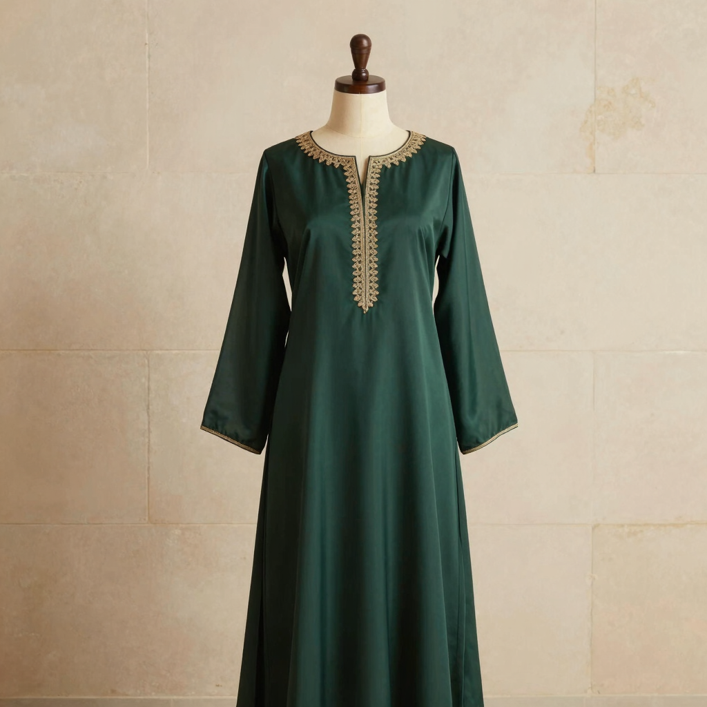 La Gandoura Moderne en Soie