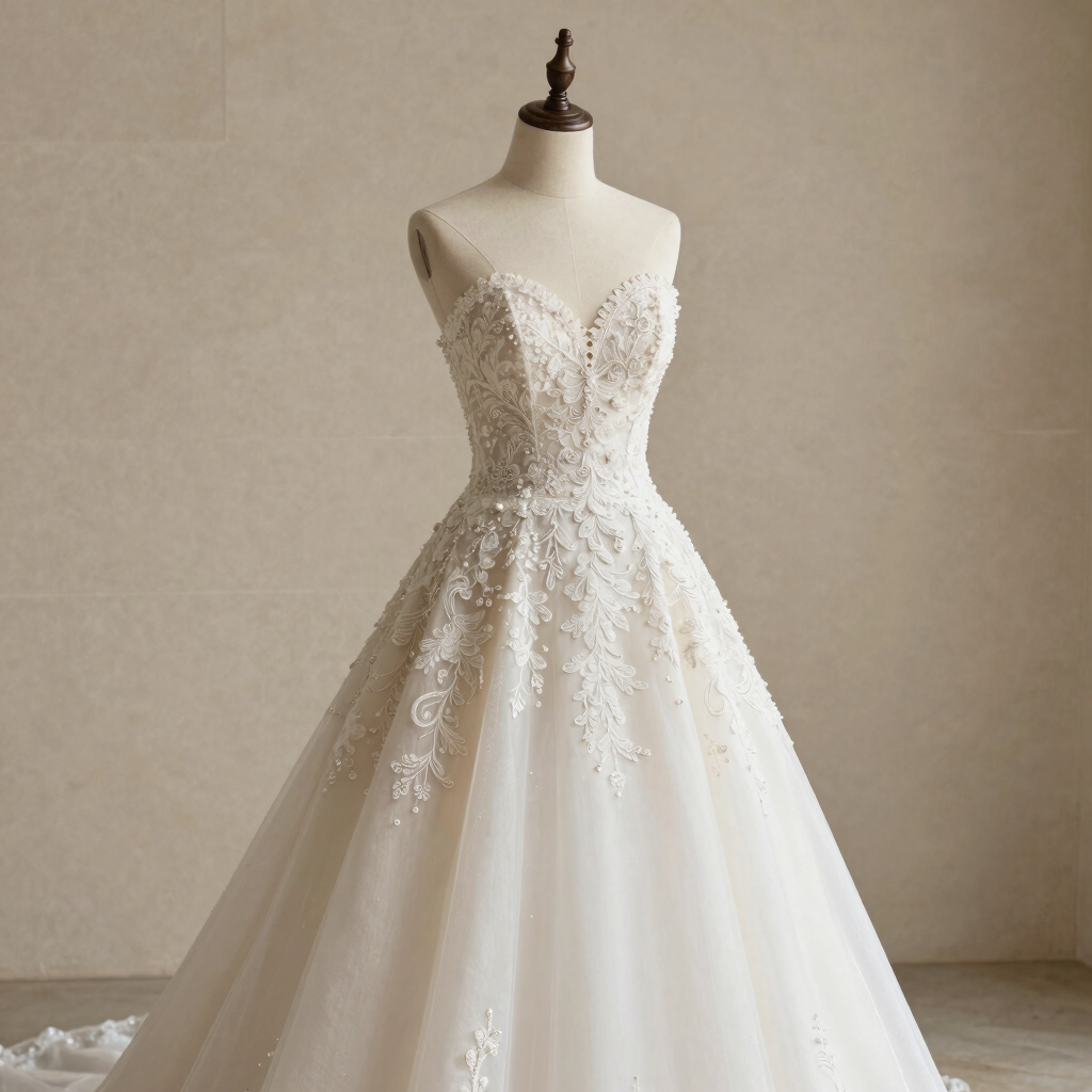 La Robe de Mariée Blanche-Neige