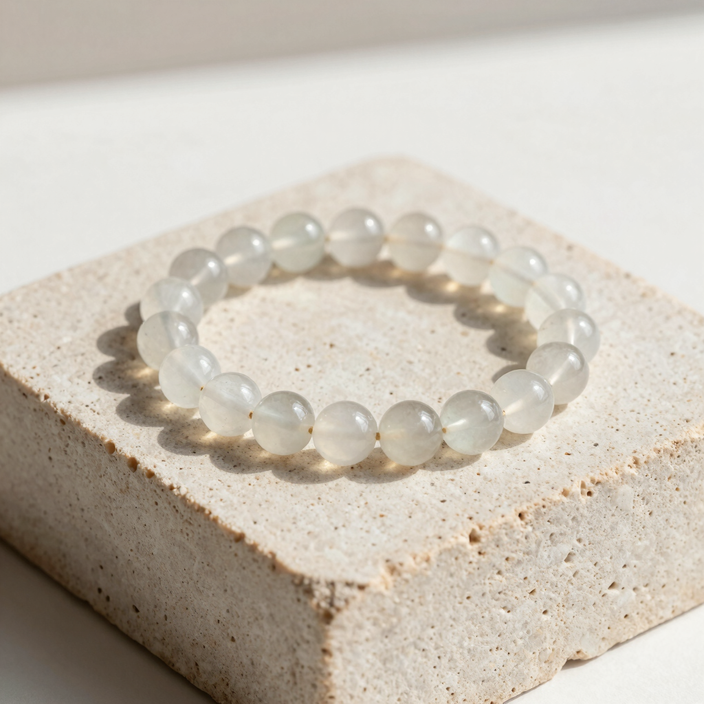 Bracelet Éclat en Quartz Rose