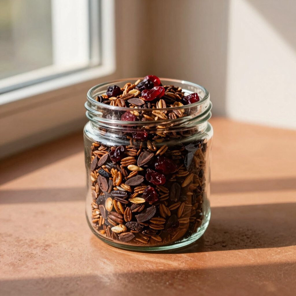 Granola de Cacao y Arándano