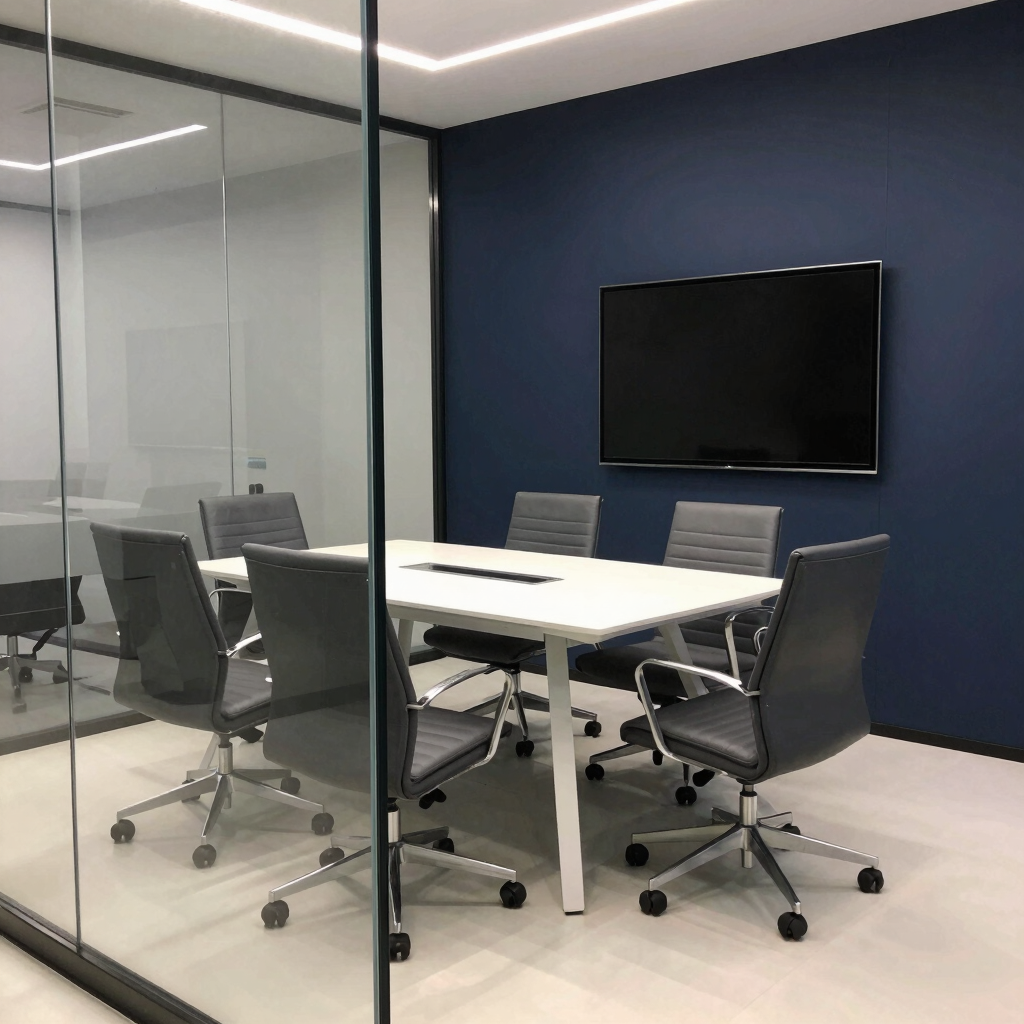 Executive Glass Meeting Room