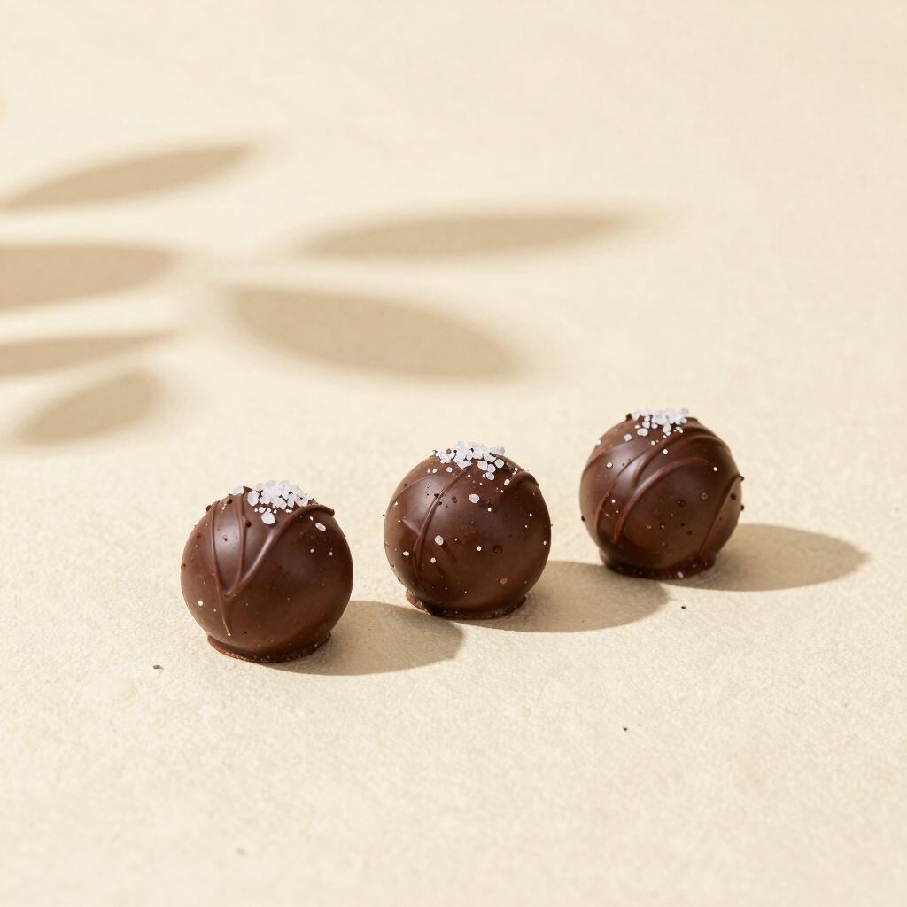 Solstice Salted Caramel Truffles