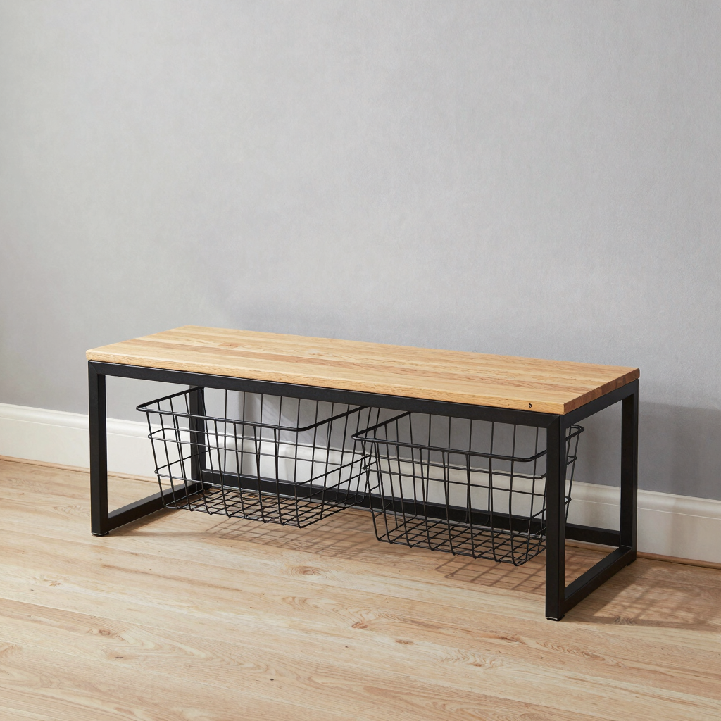 Halen Industrial Locker Bench