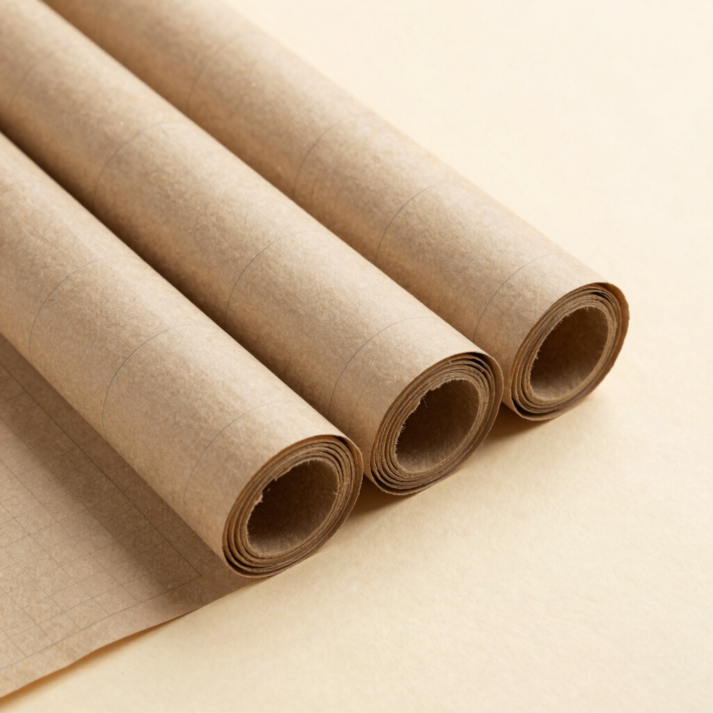Minimalist Kraft Gift Wrap Sheets