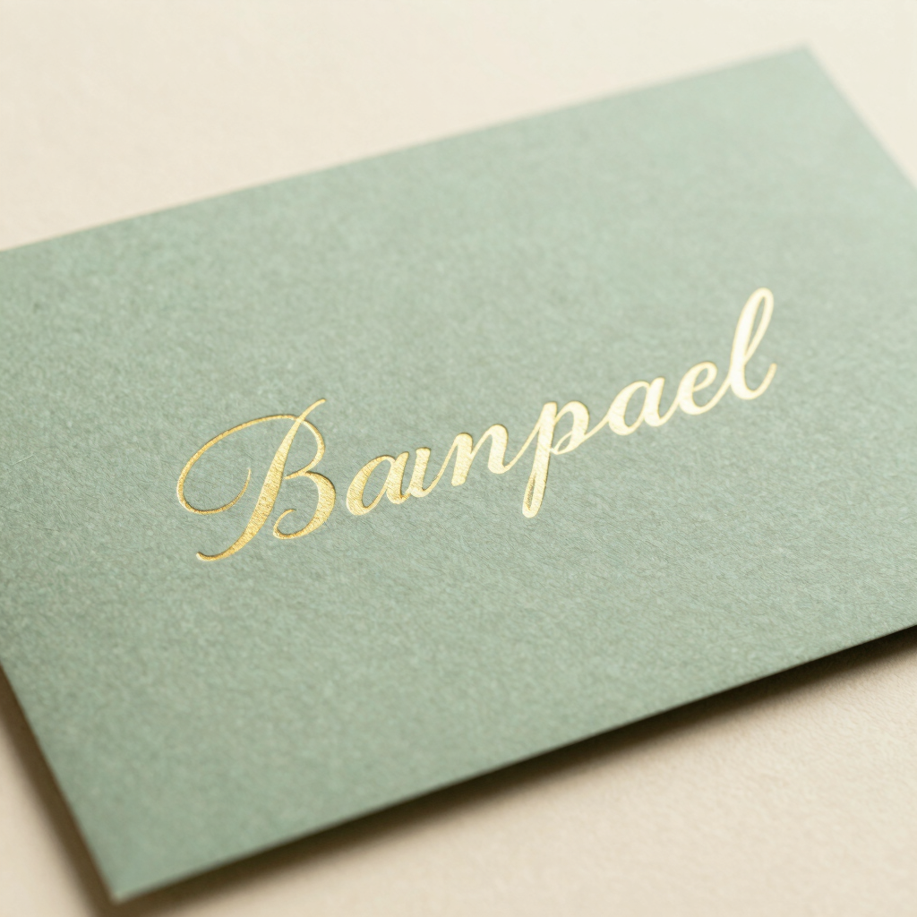 Bespoke Foil-Stamped invitation Suite