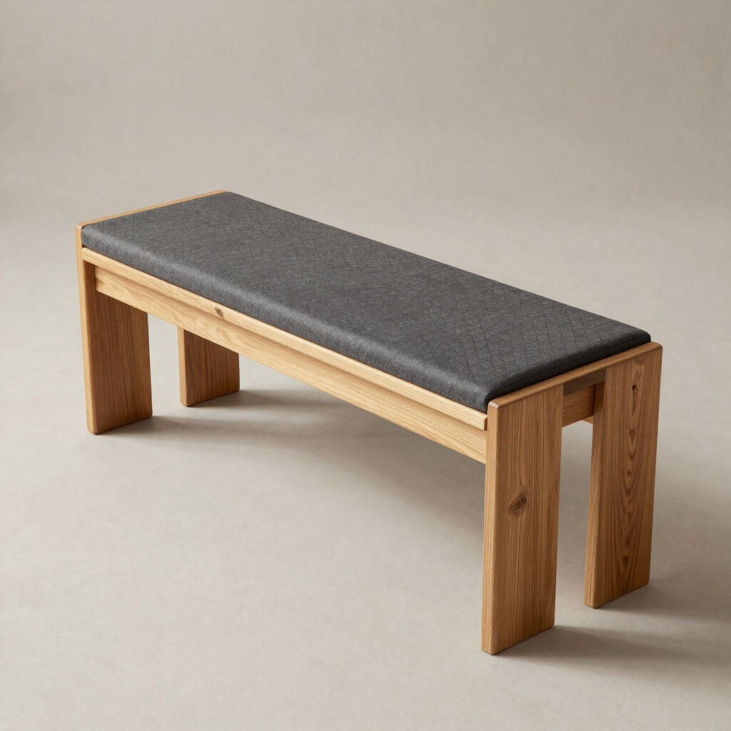 Form Solid Oak Bedroom Bench