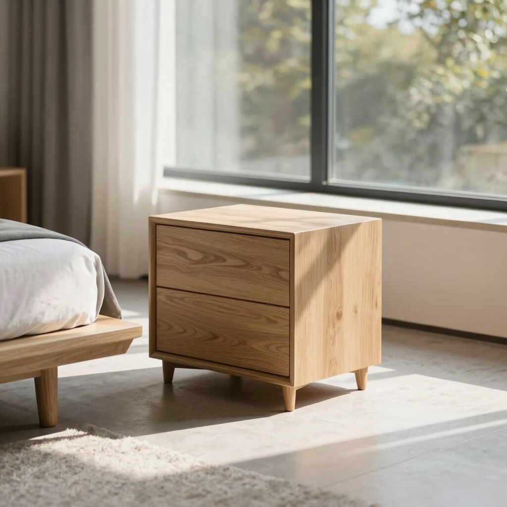Amber Oak Nightstand