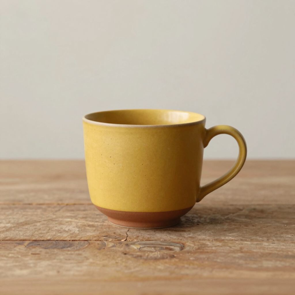 Taza de Té Sol de Otoño