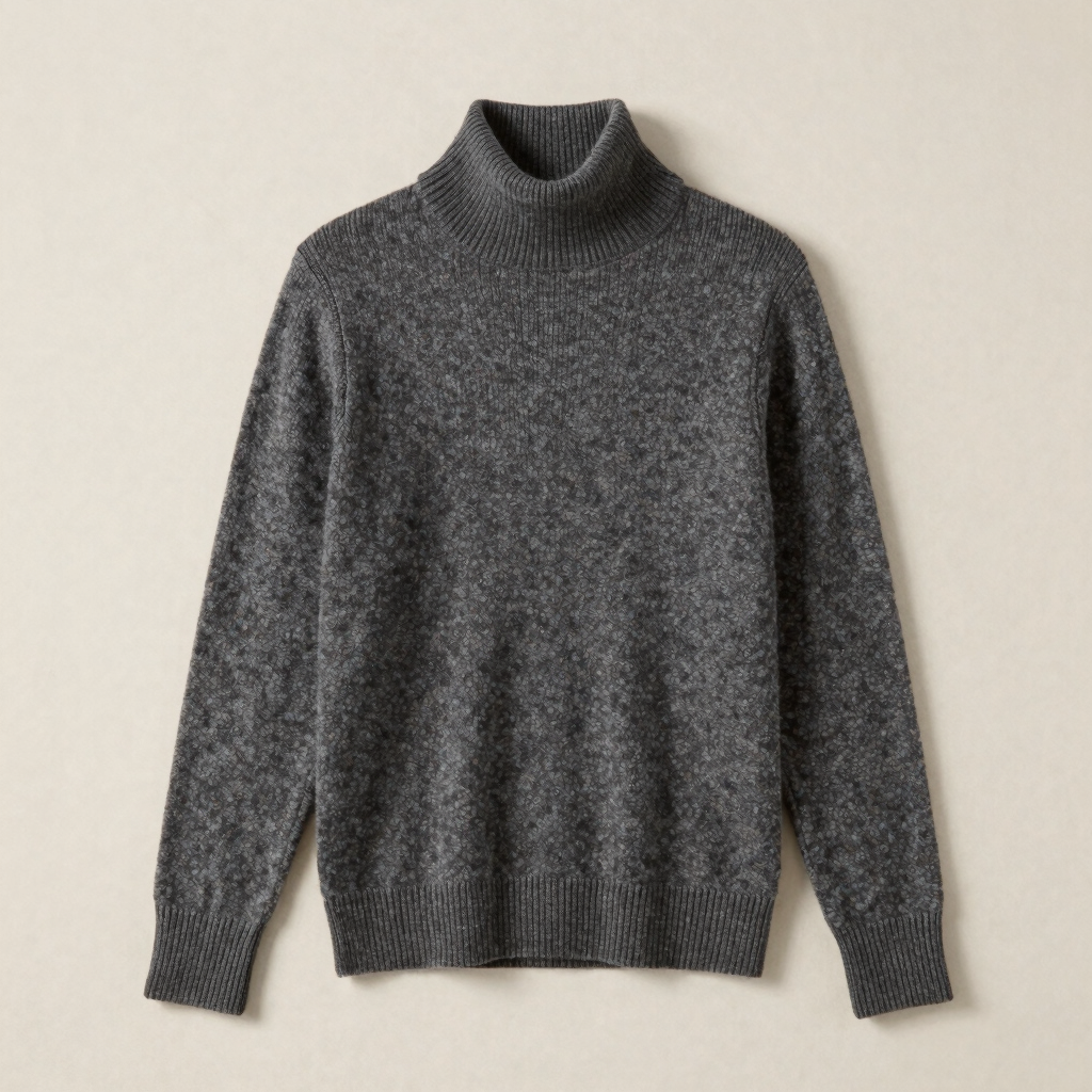 the rib knit mockneck