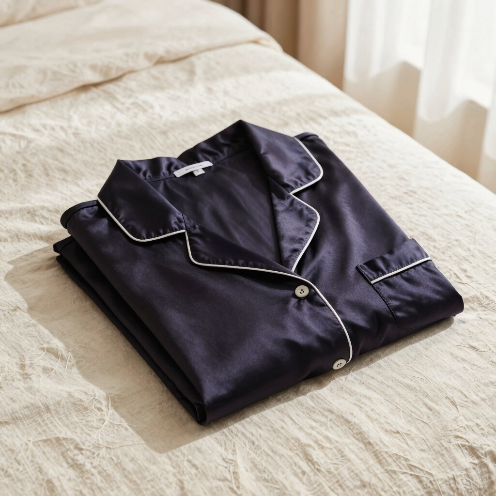 the silk pajama set