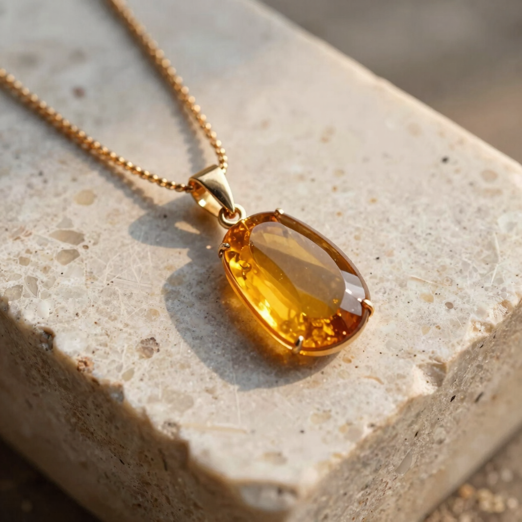 Mirasol Amber Pendant