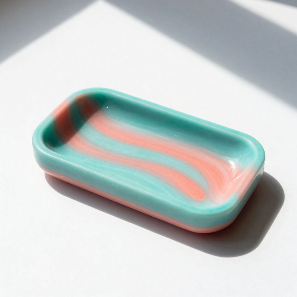 Ocean Wave Resin Soap Dish