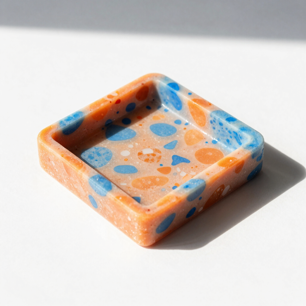 Clear Water Terrazzo Dish