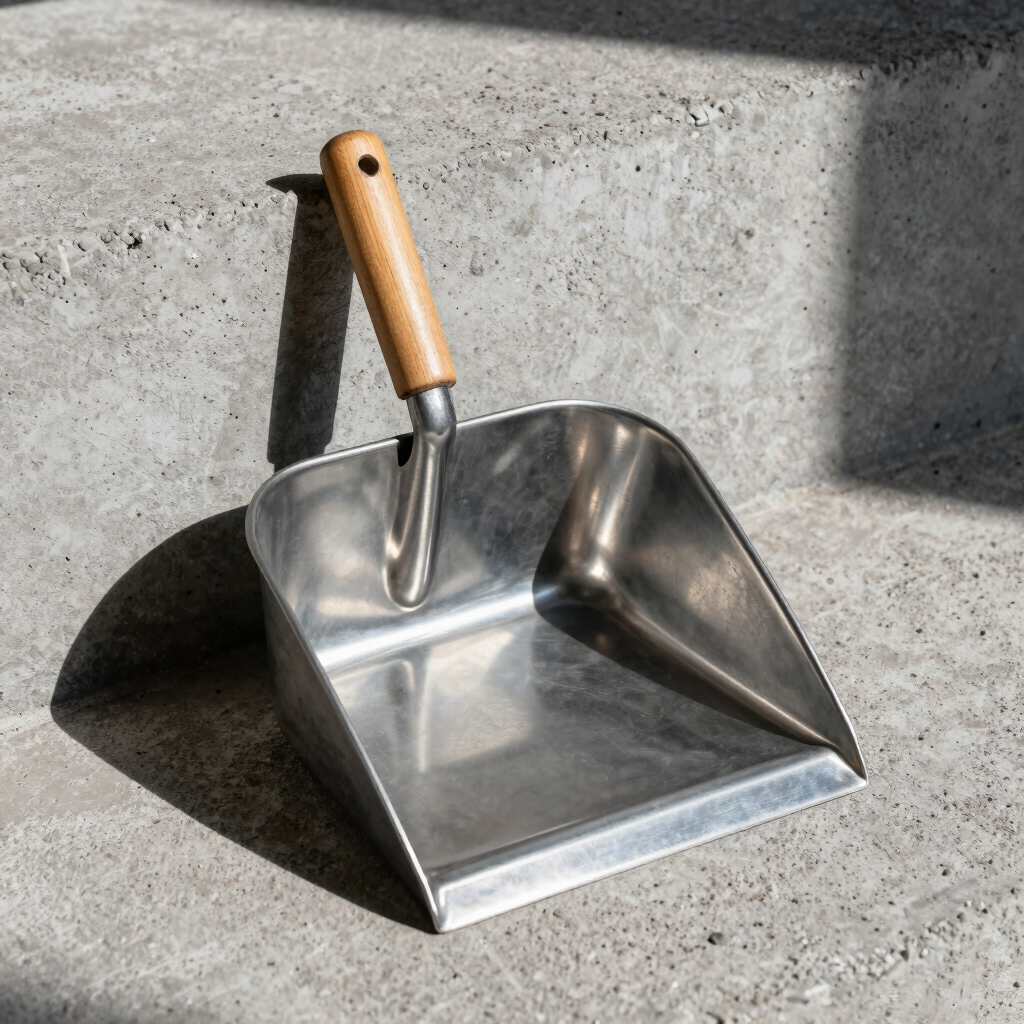 No. 03 Galvanized Steel Dustpan
