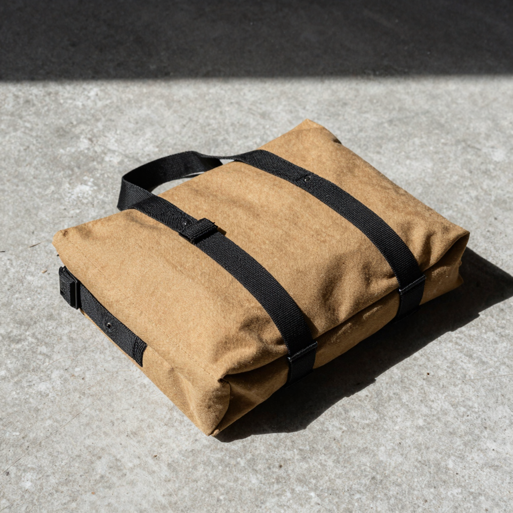 No. 19 Waxed Canvas Log Carrier