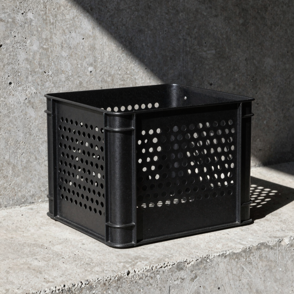 No. 40 Perforated Steel Crate
