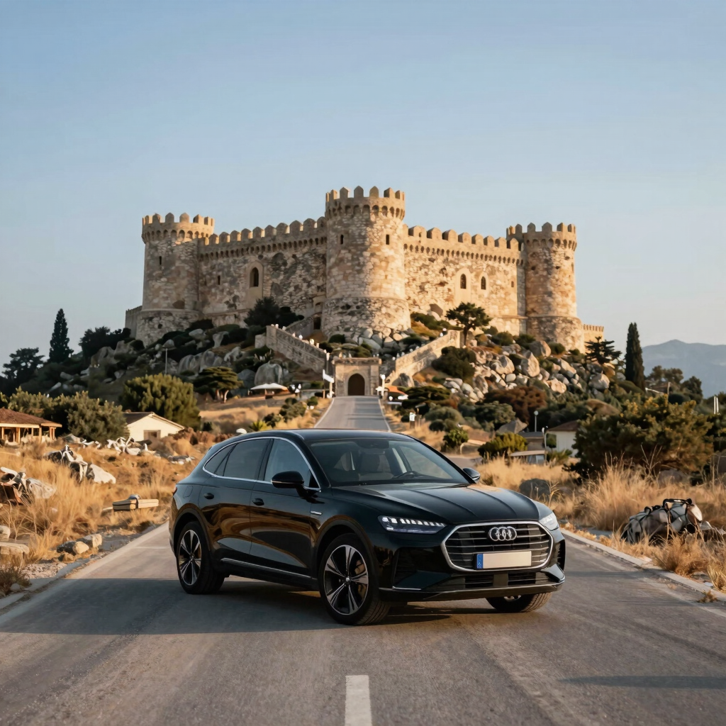 Volissos Castle Scenic Journey