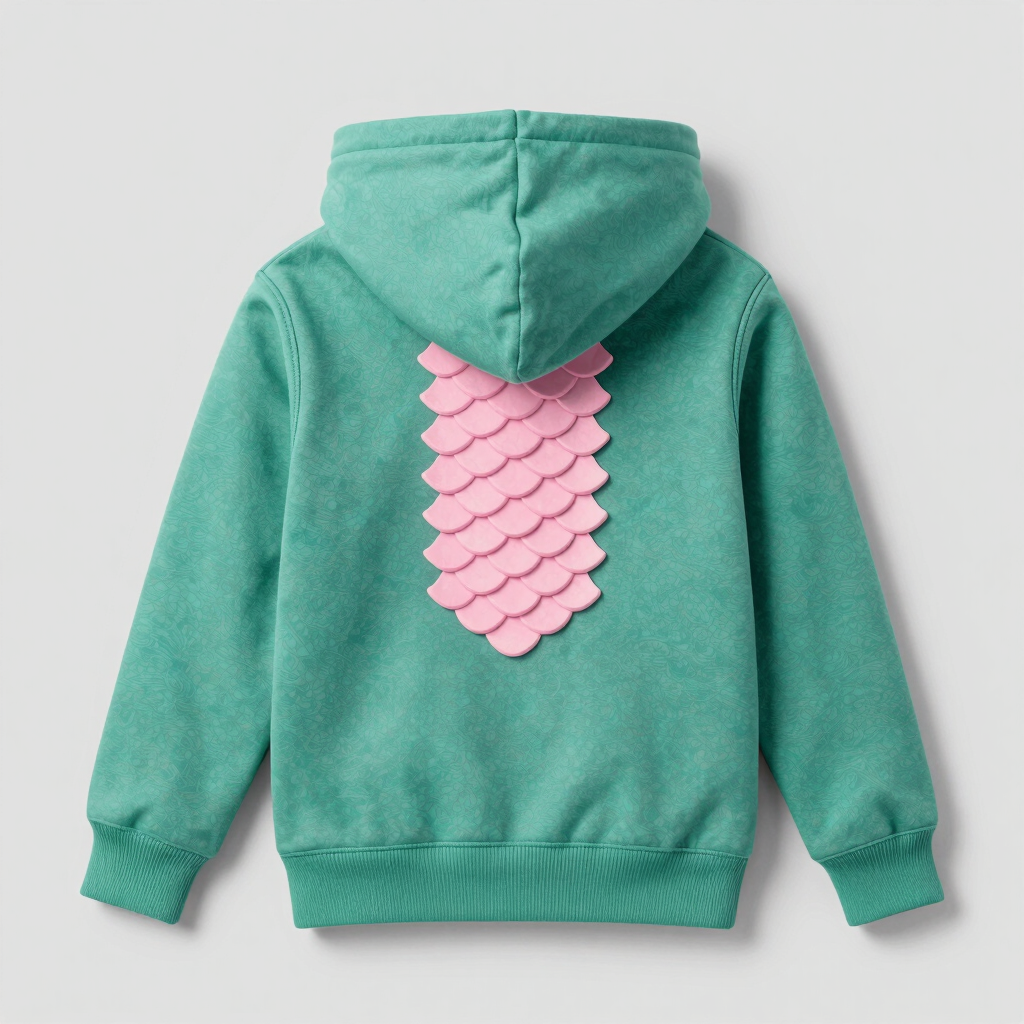Sudadera Dino-Miau con Escamas
