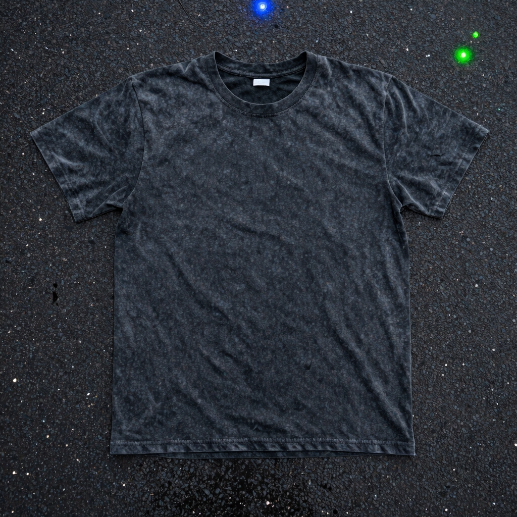 Camiseta Boxy Fit Acid Wash