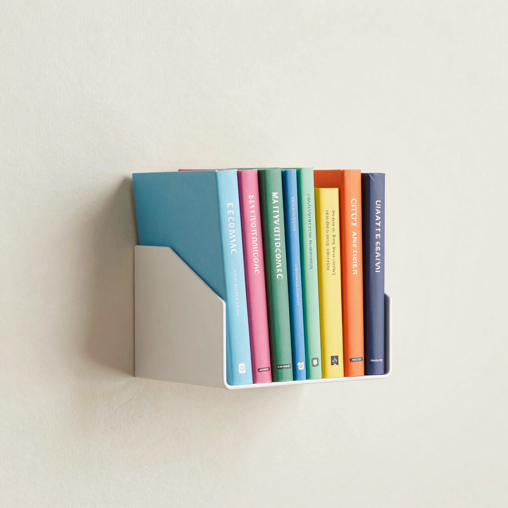 Ledge Narrow Floating Book Rack