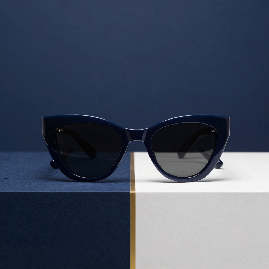 Eclipse Deep Navy Sunglasses