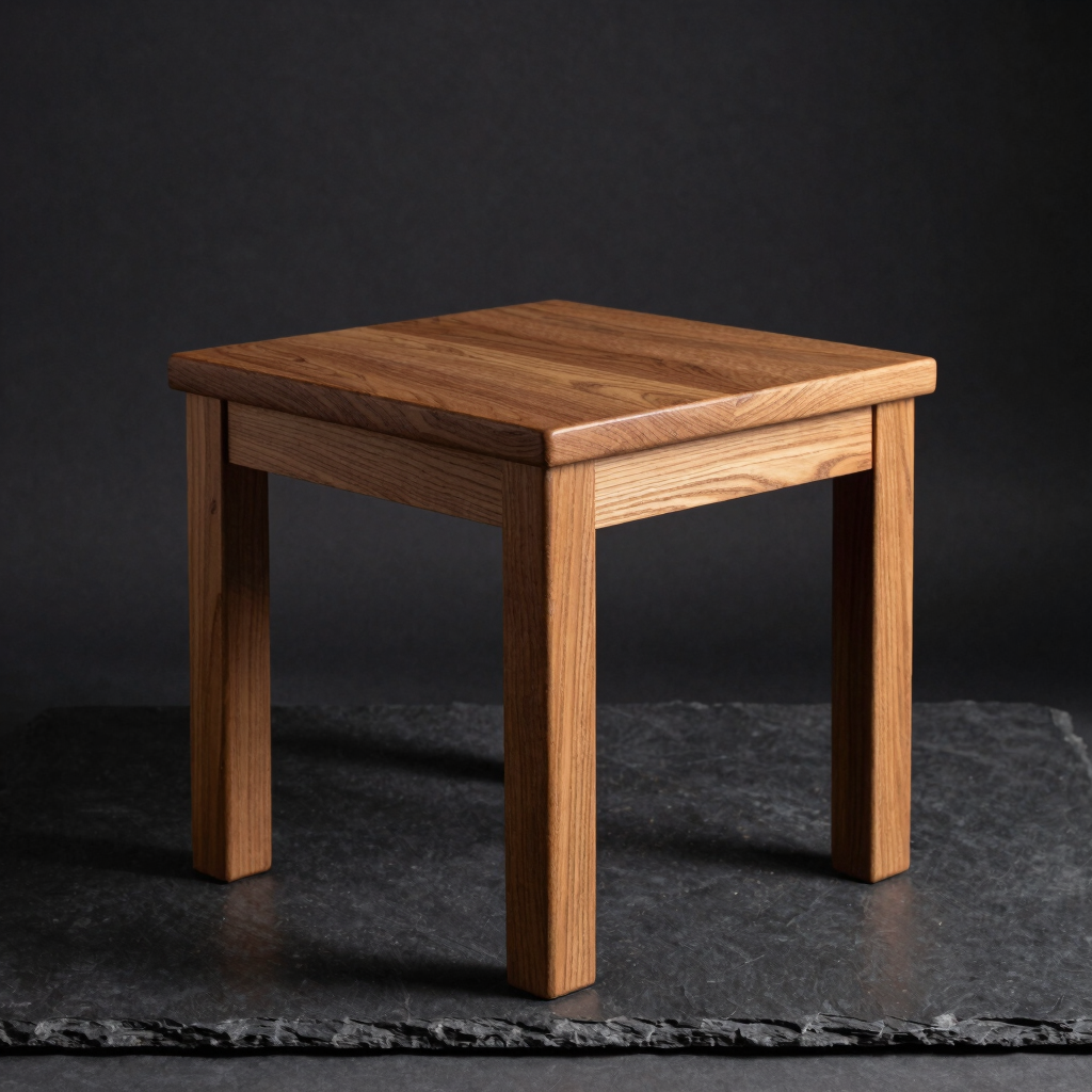 The Foundry Square End Table