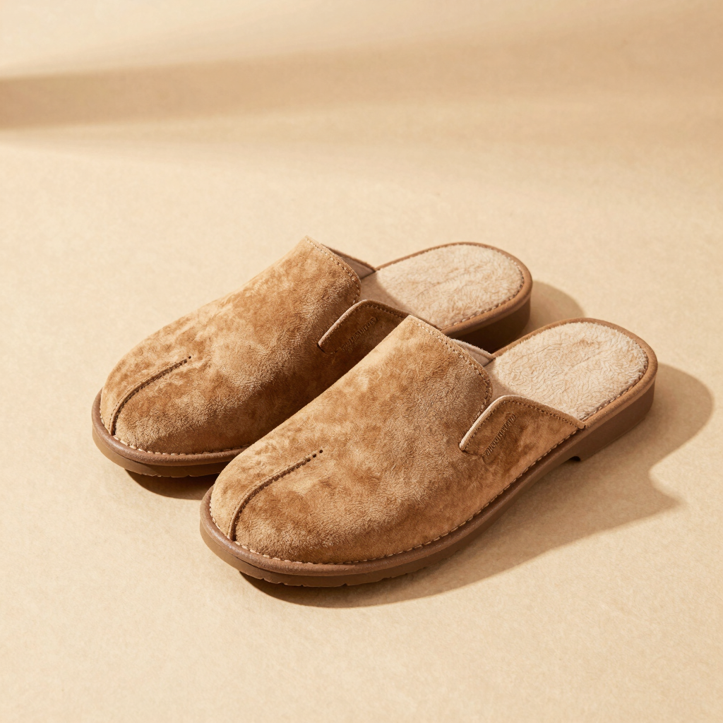 Selkirk Leather Camp Slippers