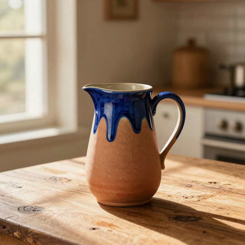 Hand-Thrown Bistro Pitcher