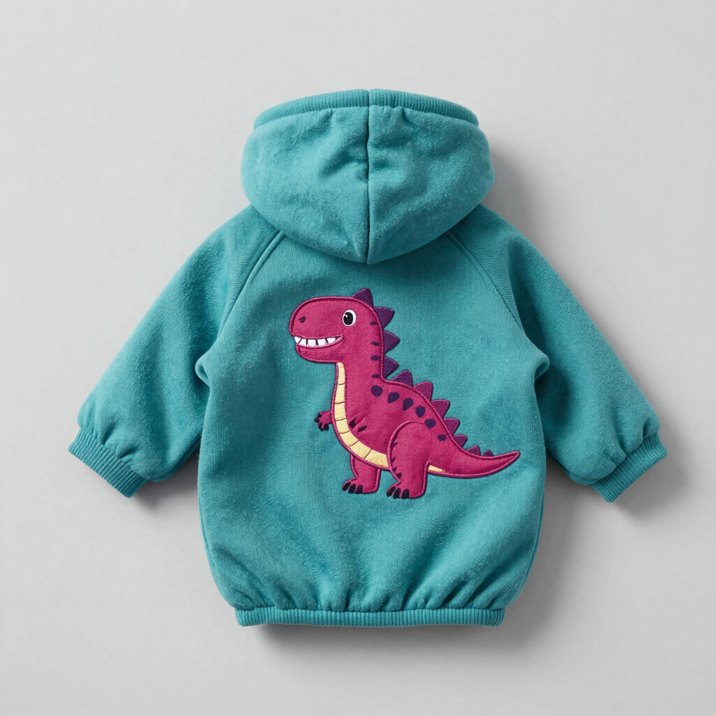 Sudadera Dino-Divertida con Cresta