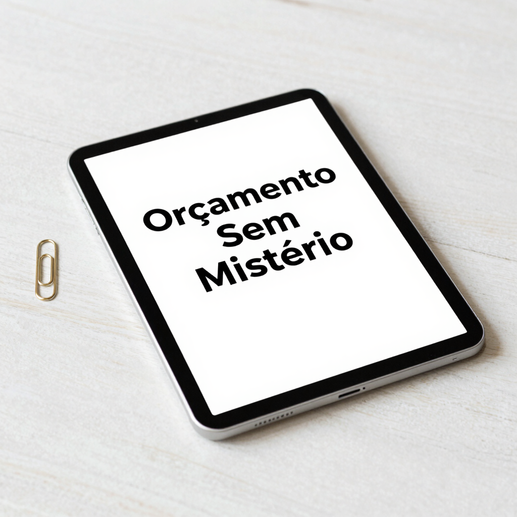 E-book: Orçamento Sem Mistério