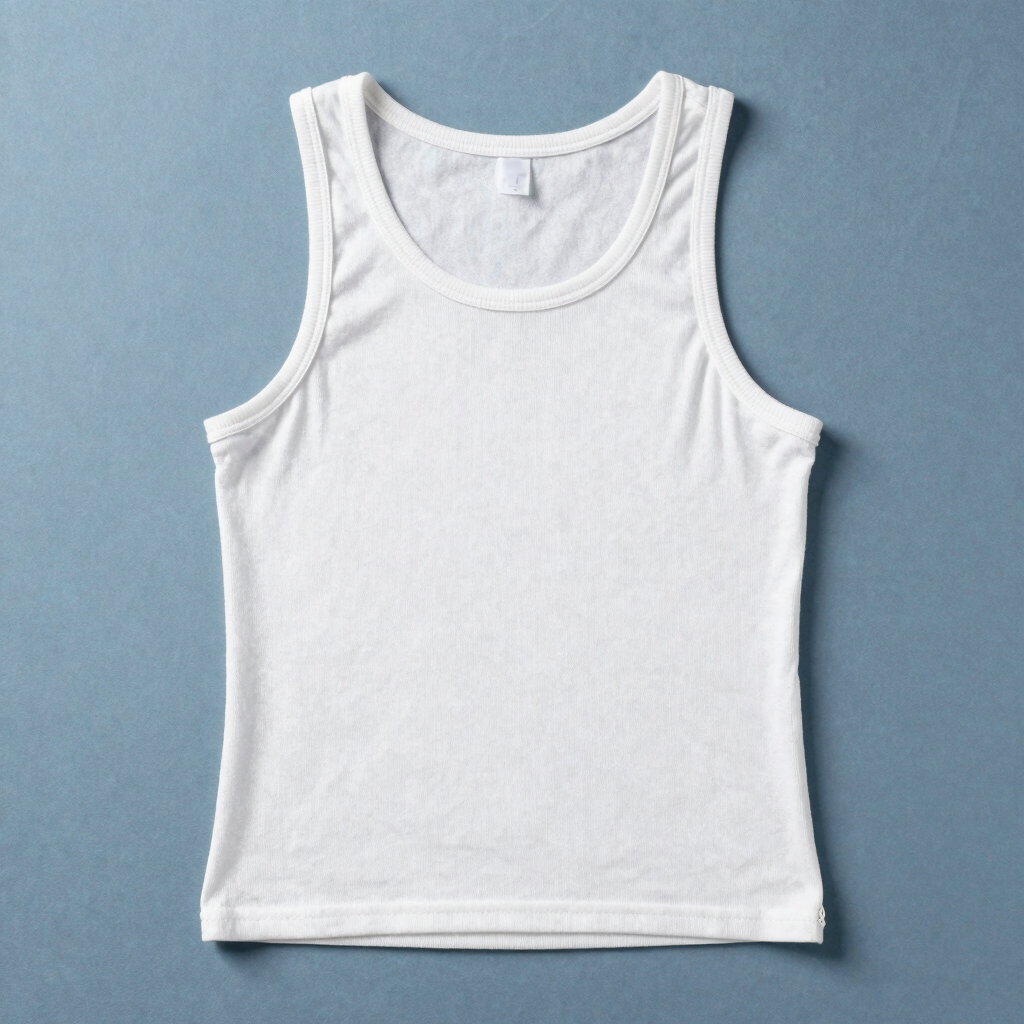 Ribbed Cotton Tank
