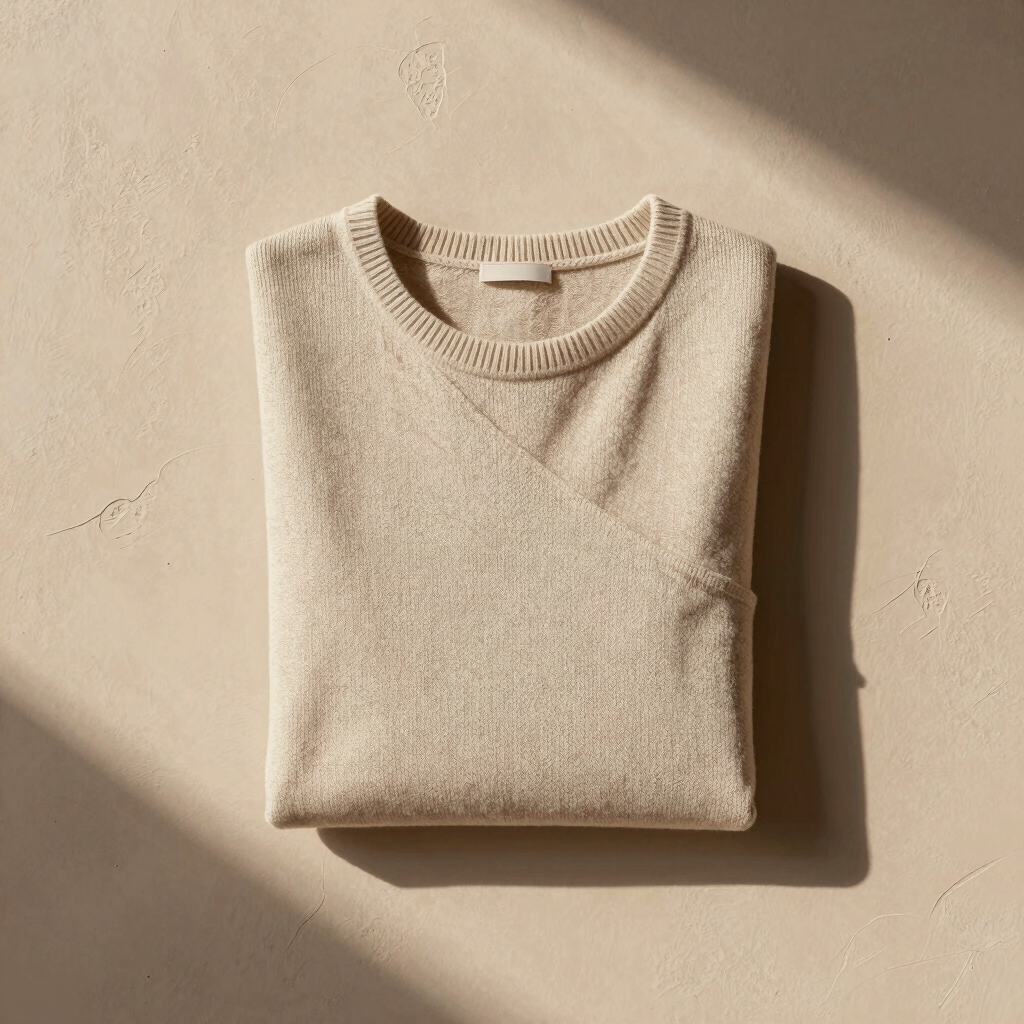 Sculptural Asymmetric Knit Top
