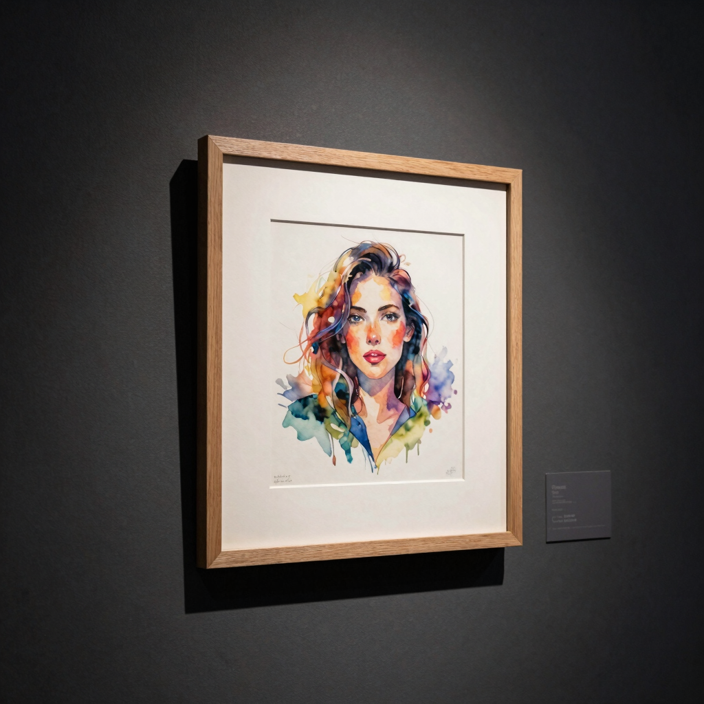 Das Feine Aquarell-Portrait