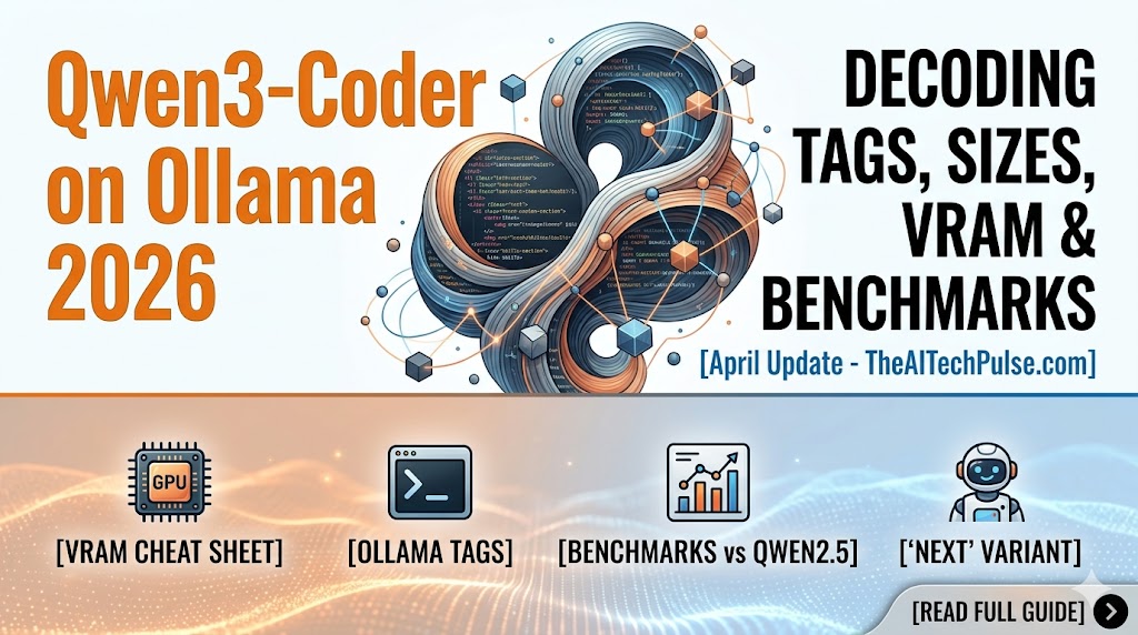 Qwen3-Coder Ollama: Complete Tag List, Model Sizes & Install Guide (2026)