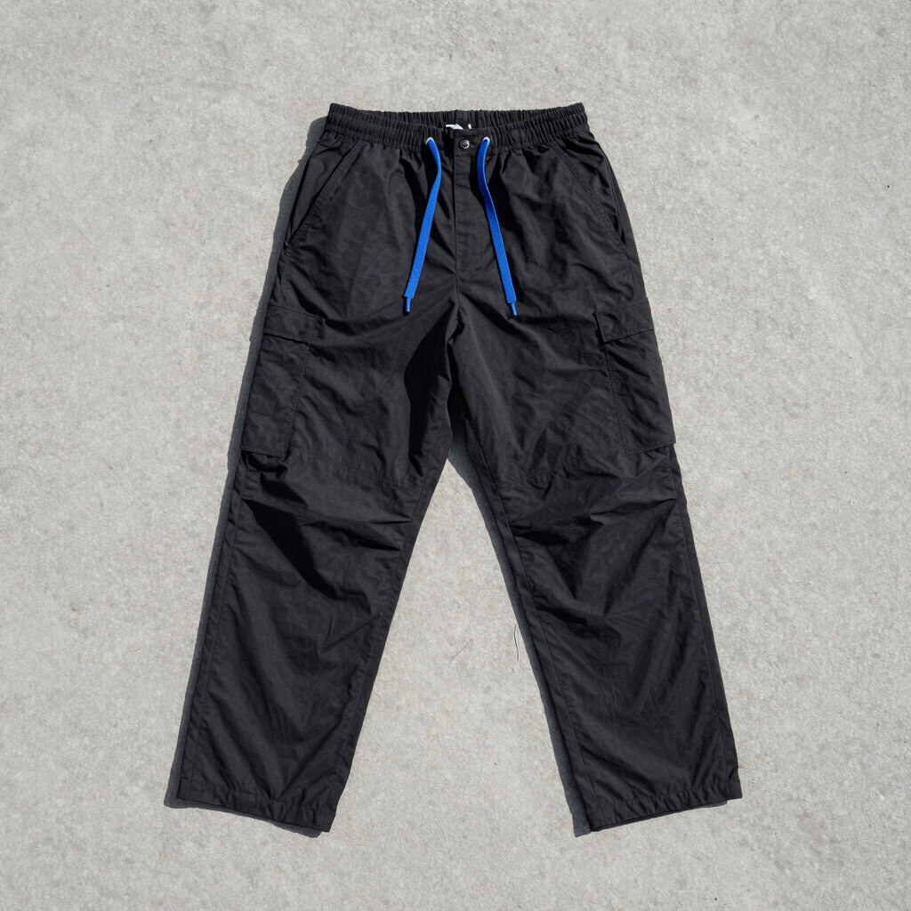 Calça Cargo Parachute Cobalt