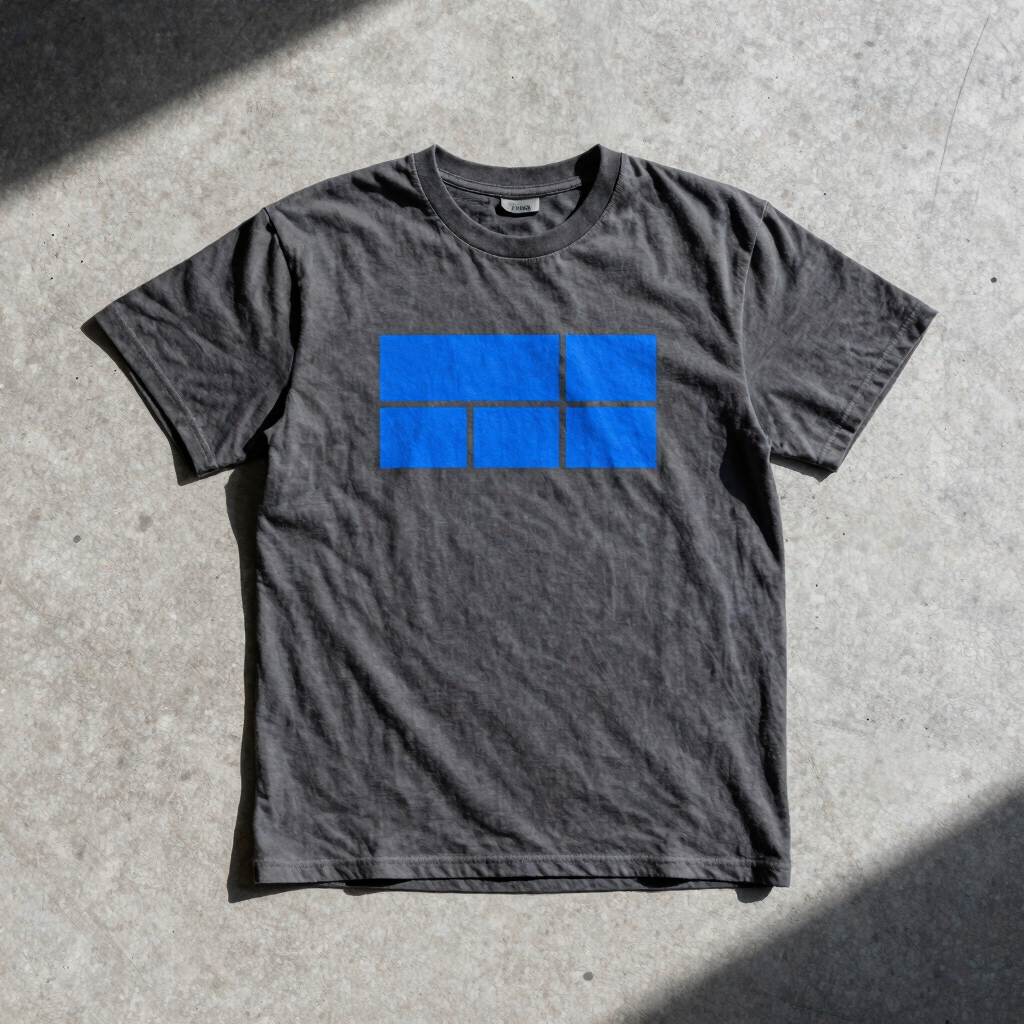 Camiseta Over Acid Blue