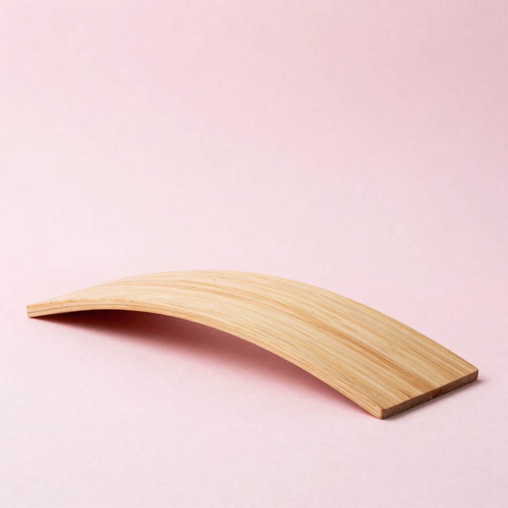 Curved Wooden Balance Wobble Board