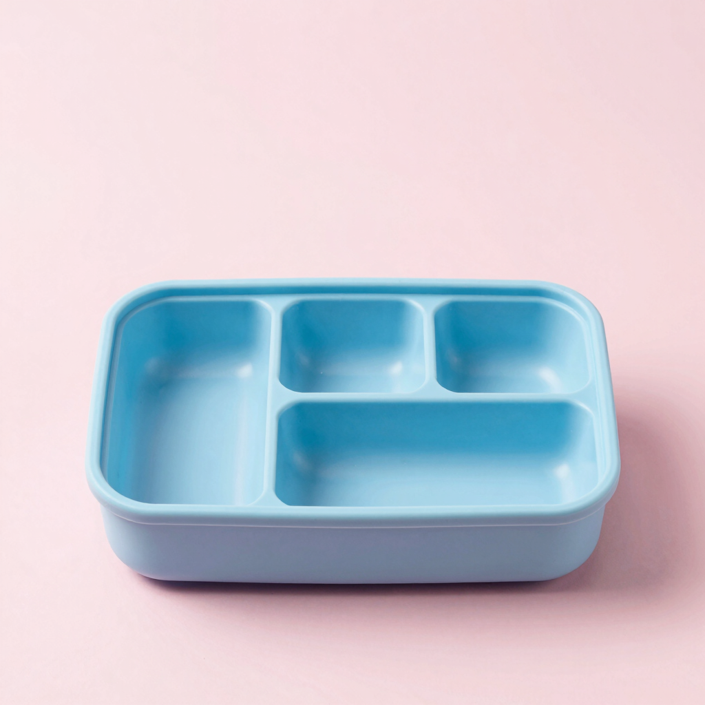 Ergonomic Silicone Bento Box