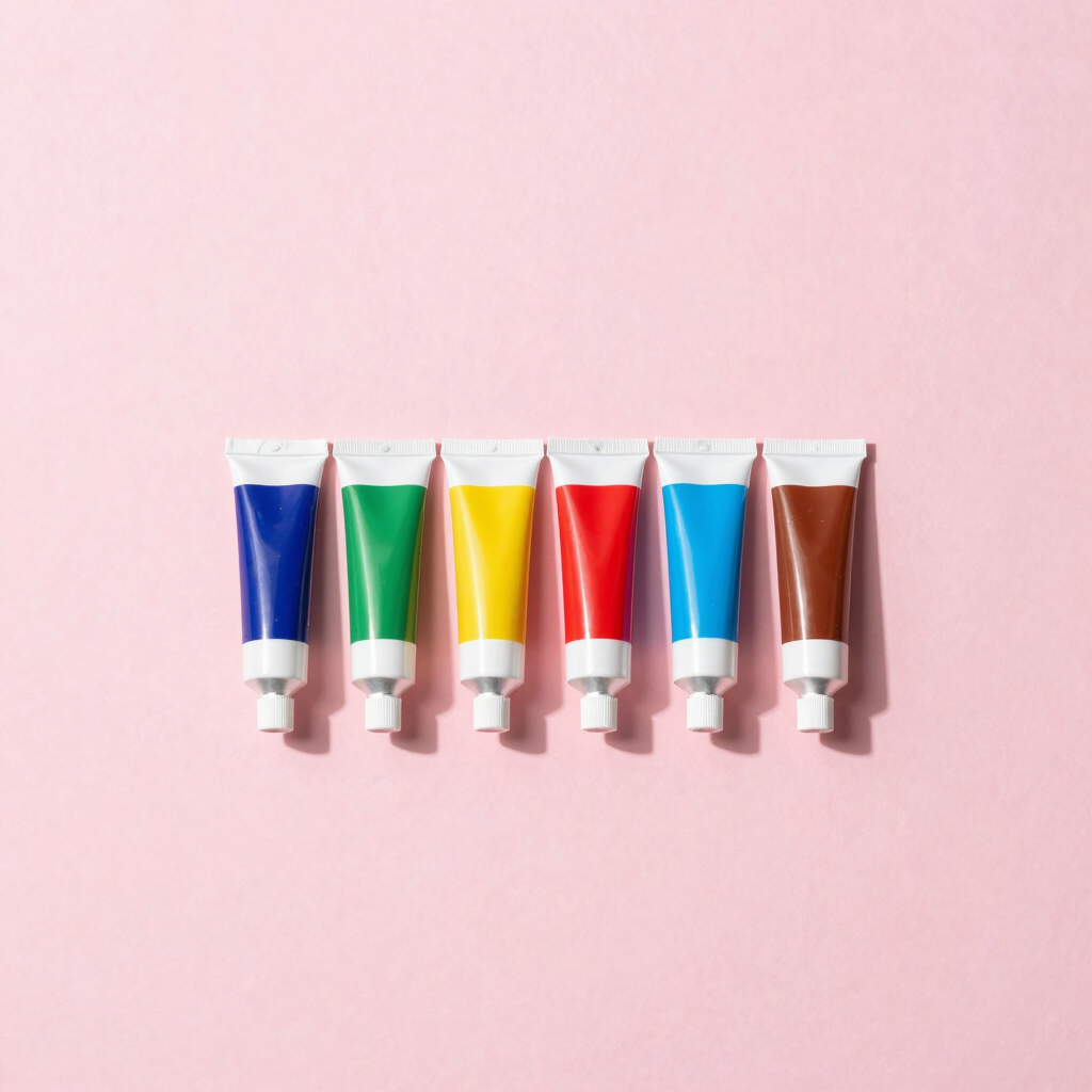 Washable Gouache Finger Paint Set