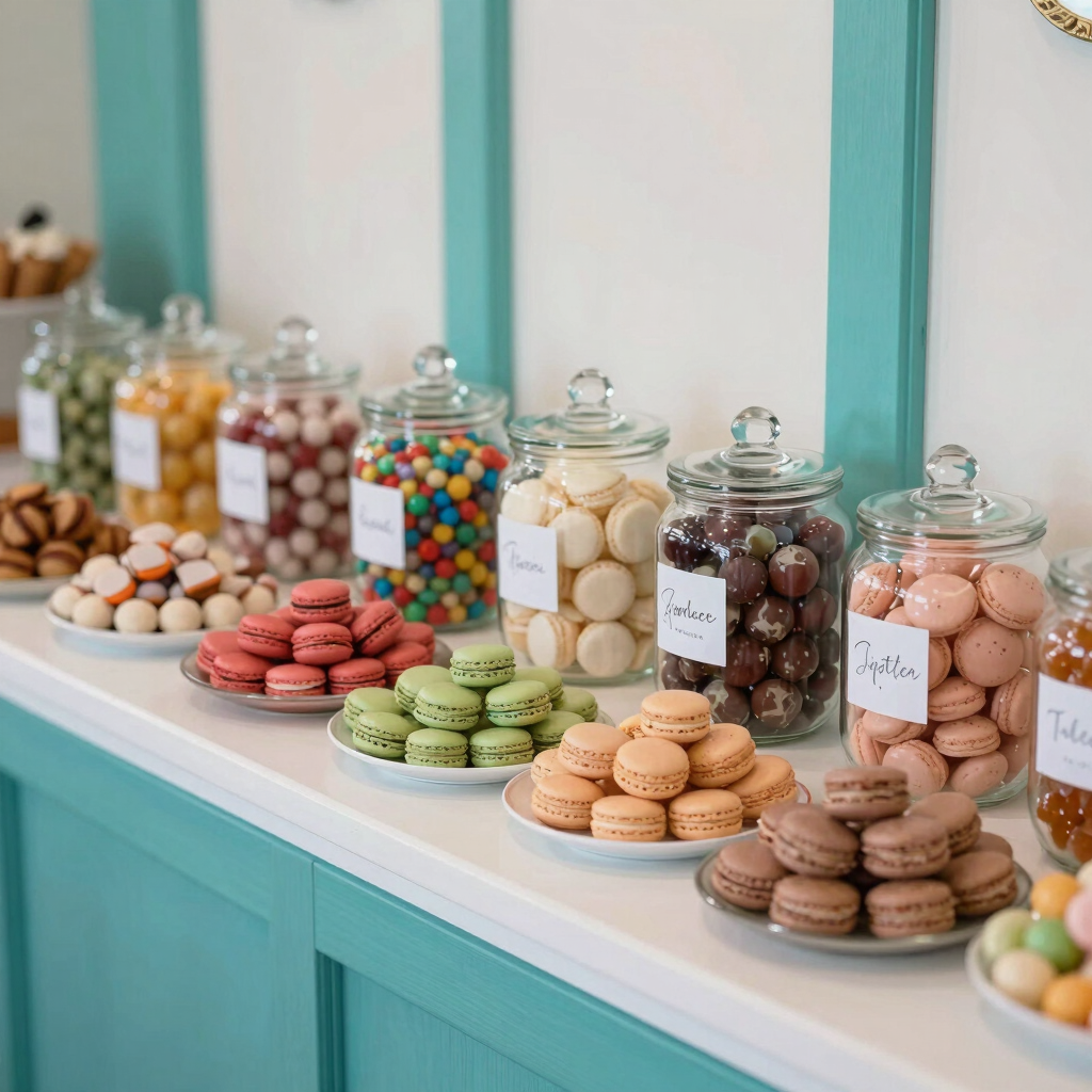Diseño de Mesa de Dulces Personalizada