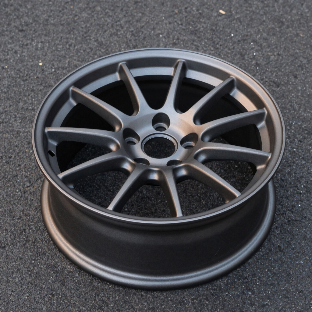 Forge-18 Matte Charcoal Alloy Rim