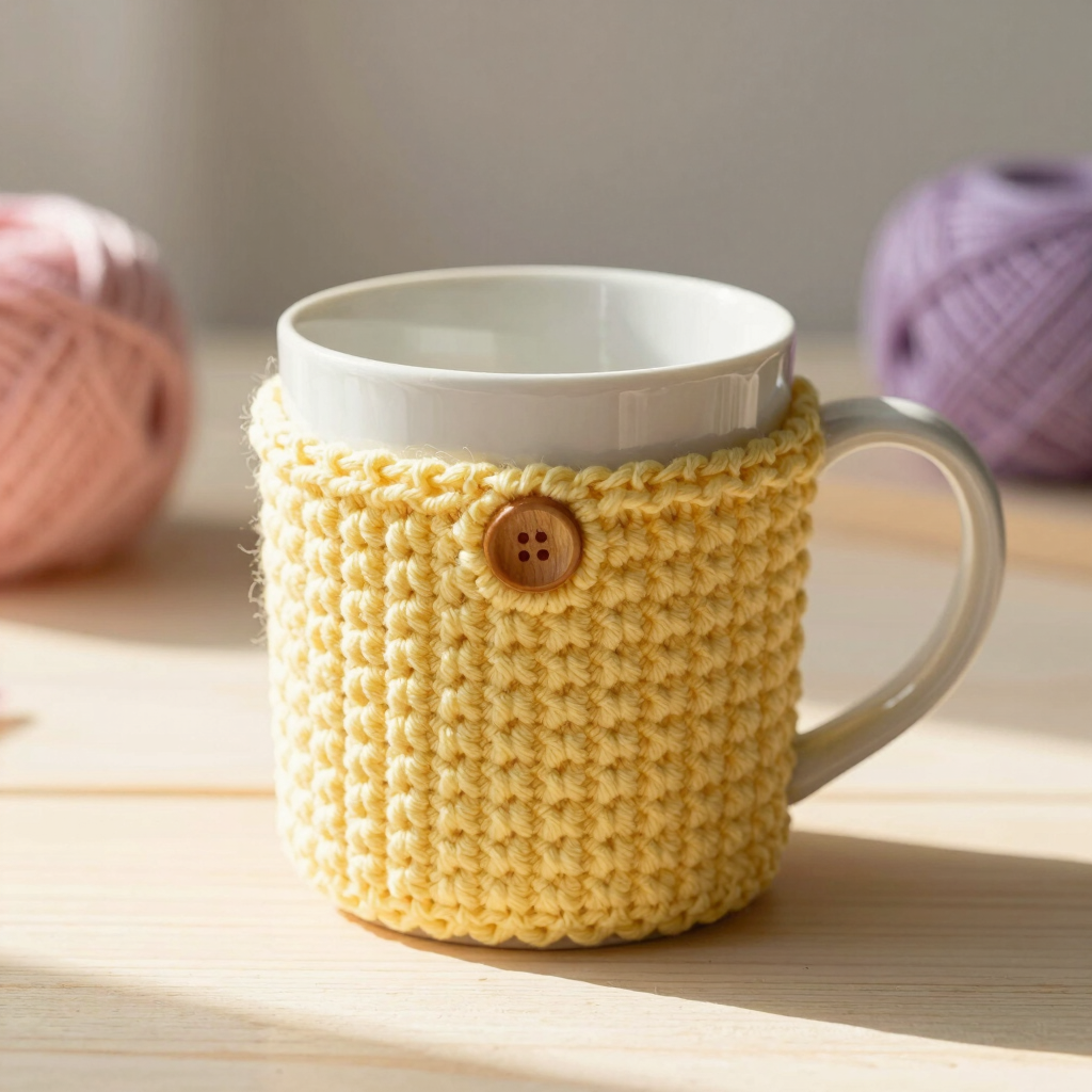 Lavender-Scented Cozy Mug Hugger