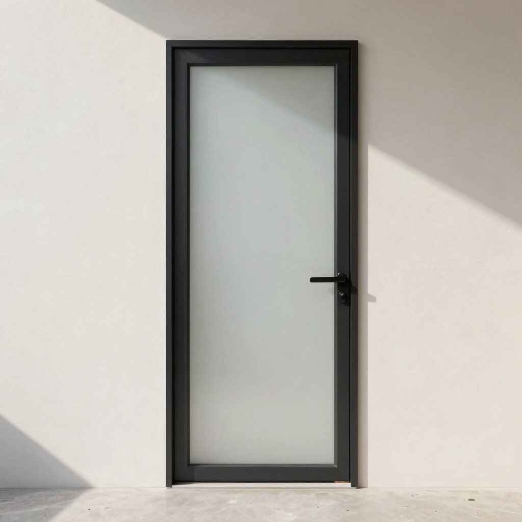 Vellum Frosted Glass Interior Door