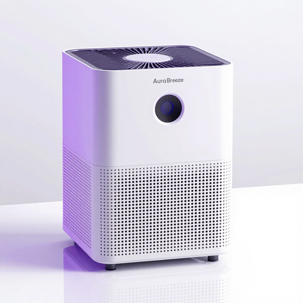 AuraBreeze Desktop Air Purifier
