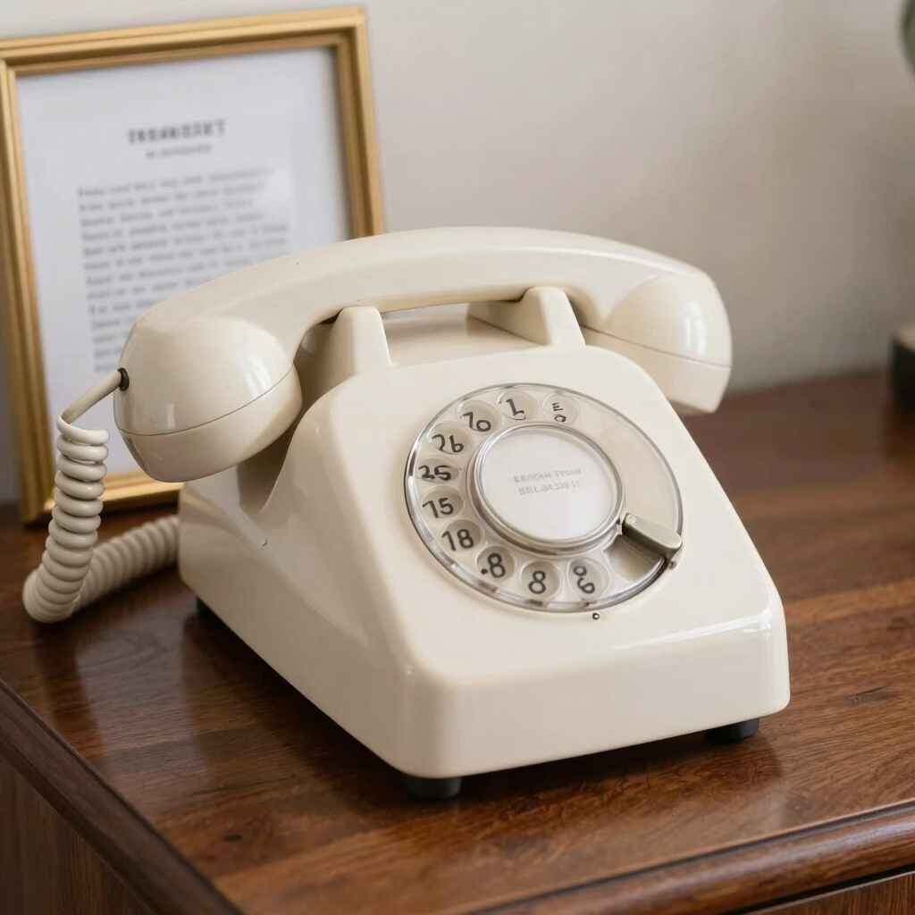Vintage Telephone Audio Guestbook