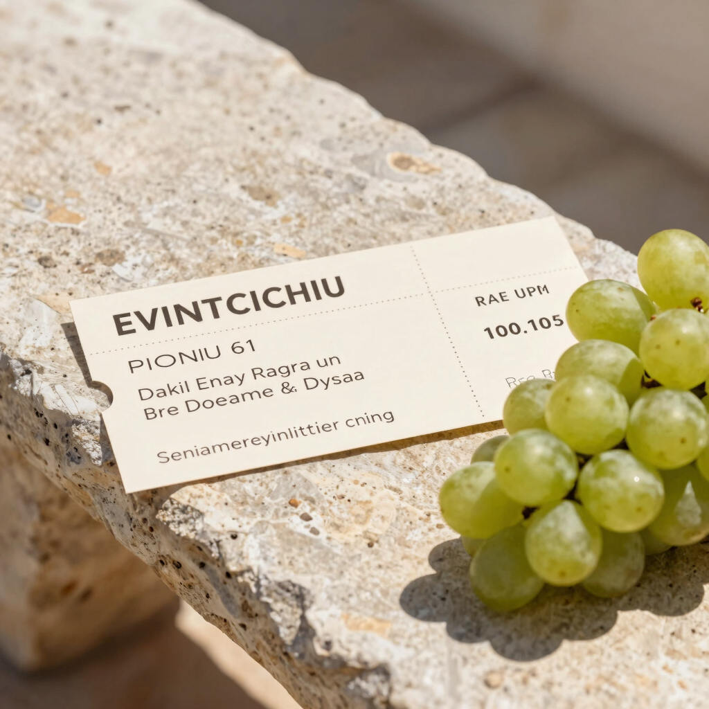 September Grape Harvest Ticket