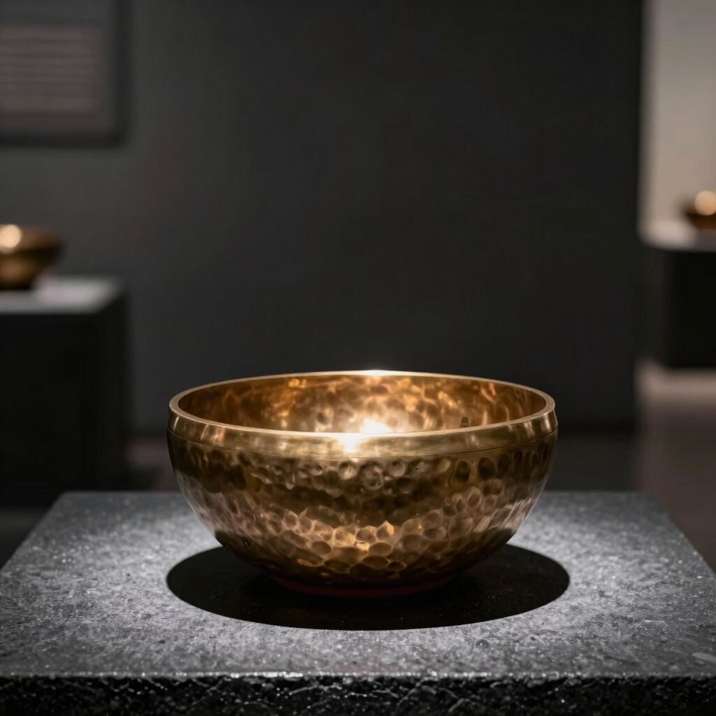 Hand-Hammered Singing Bowl