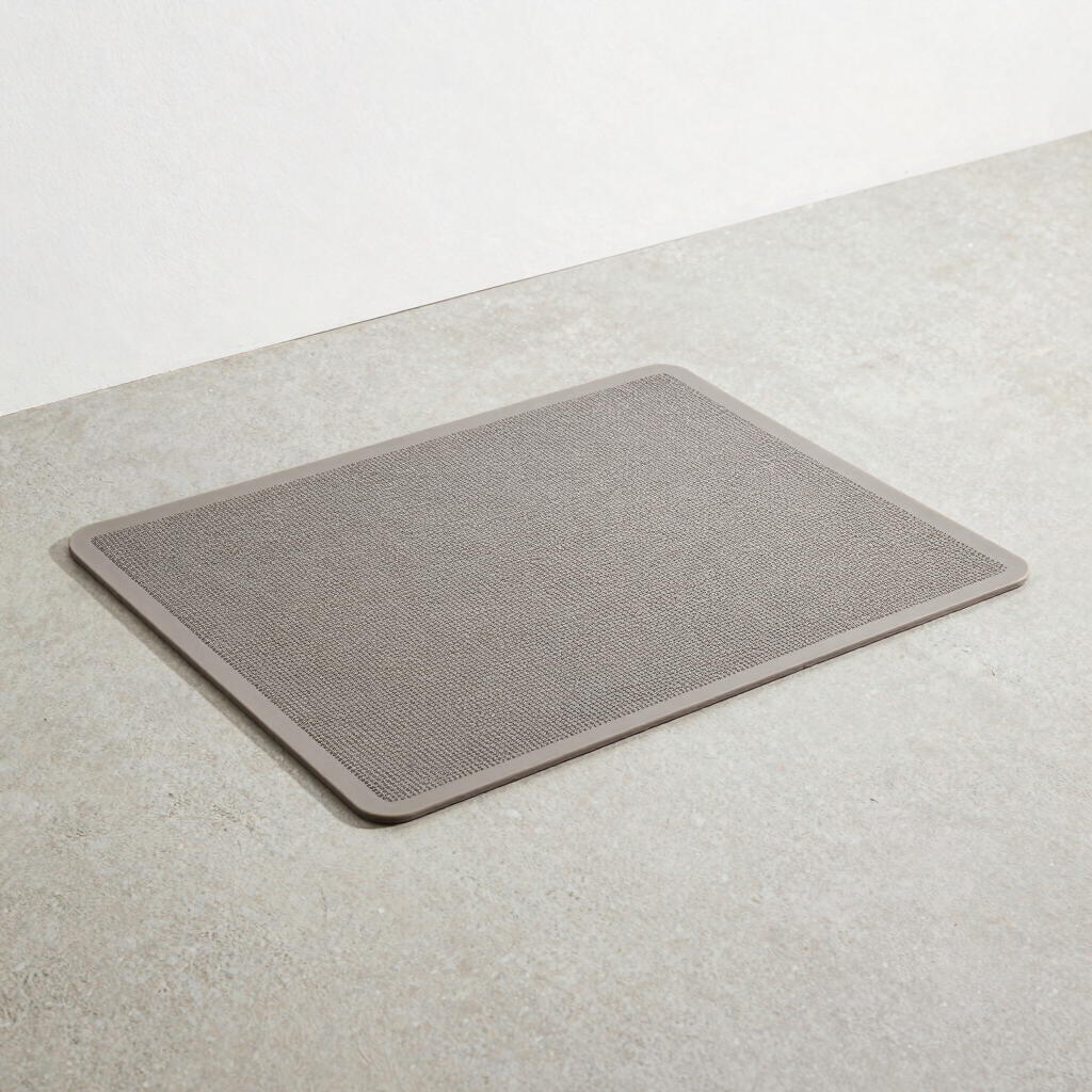Grid-Patterned Silicone Drying Mat