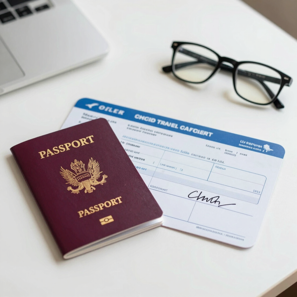 Minor Travel Consent Form Notarization