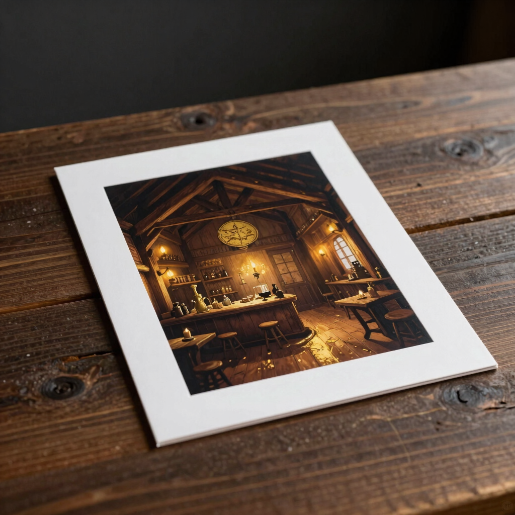 The Resting Guild Foil Print